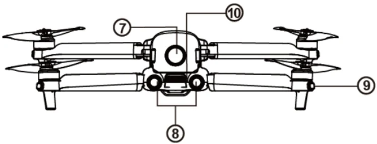 Aircraft Rear View