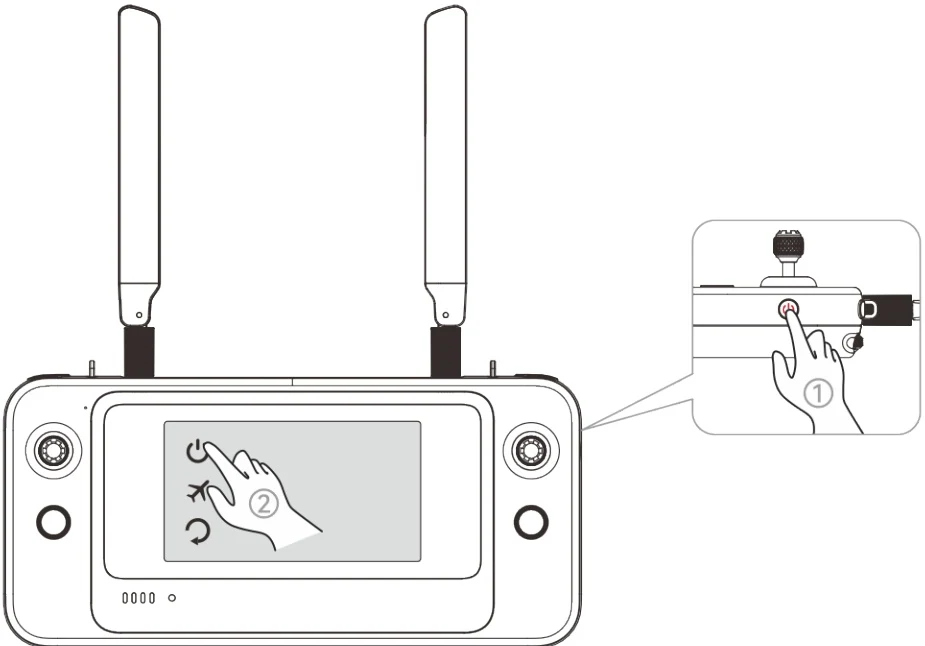 Turning the Remote Controller Off
