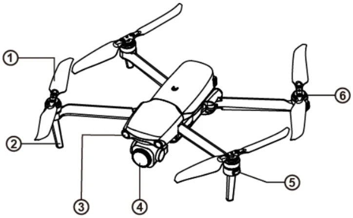 Aircraft Overhead View
